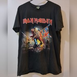 Iron Maiden Band, The Trooper Eddie T Shirt Pacifica Tag Size Medium